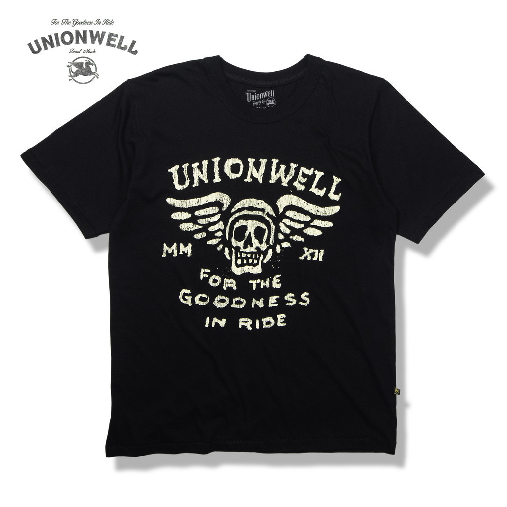 Unionwell T-shirt Original Kaos Goose Black