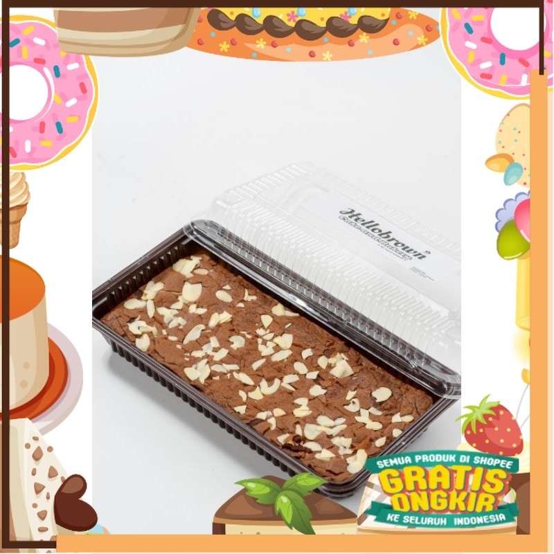 

Brownies Panggang Almond/ King J Snack