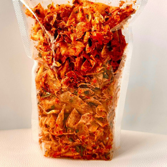 

KRIPIK KRIWIL / KRIPIK SINGKONG 100GR PEDAS DAUN JERUK | SNACK LEZAT DEPOK