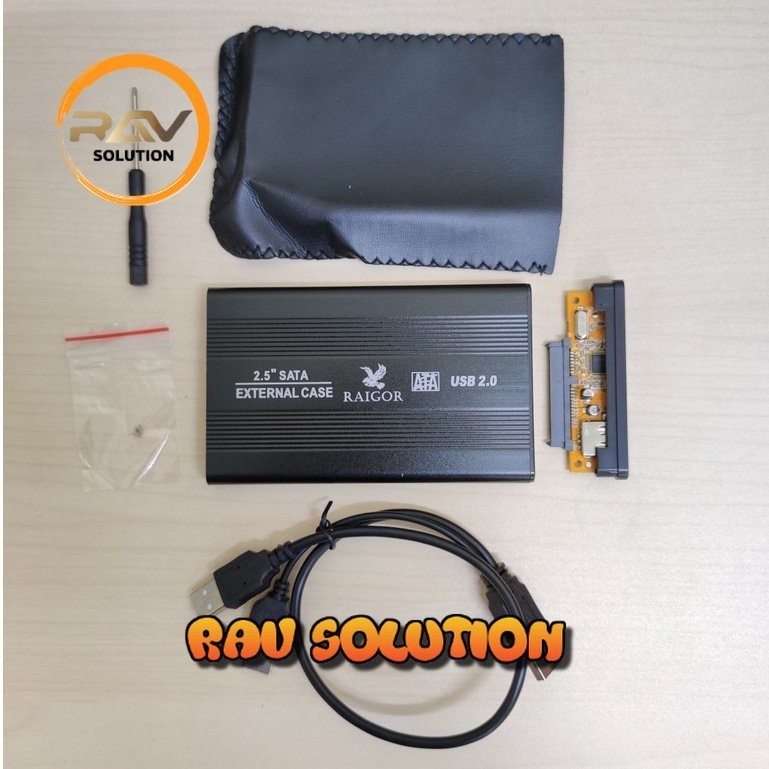 EXTERNAL CASE HDD 2.5" SATA / CASING HARDDISK 2.5 INCH / HDD ENCLOSURE