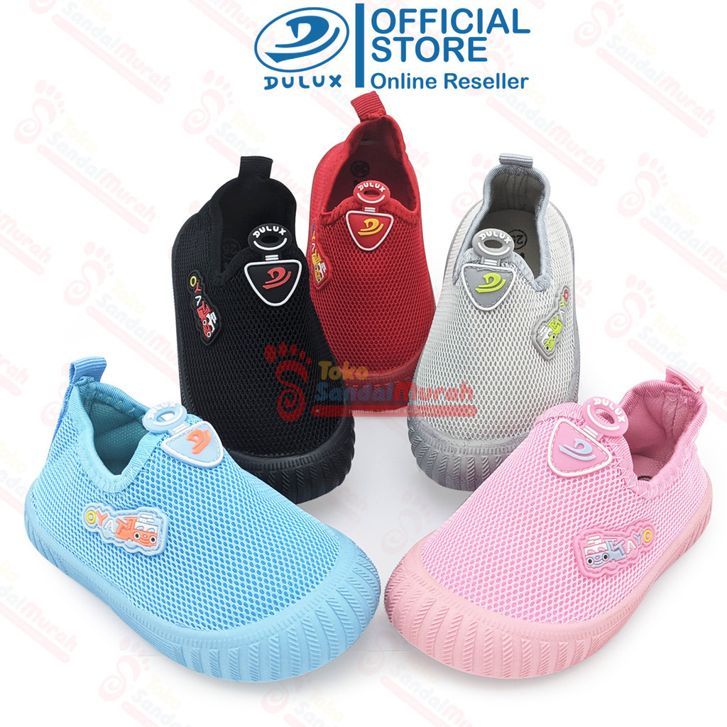 Toko Sendal Murah [PROMO] Sepatu Anak Tempelan Tayo / Sepatu Dirancang Khusus Untuk Umur 1 - 4 Tahun