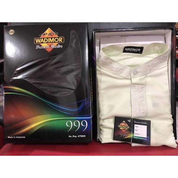 promosi toko Baju Koko Wadimor 999 Busana Muslim Warna Hijau Muda Lengan Panjang M