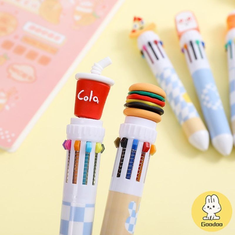 

COD Pulpen 10 Dan 6 Warna Beruang Lucu Stasioner Kantor Siswa Pena Bear Bolpoin 10 Warna MG - GOOD