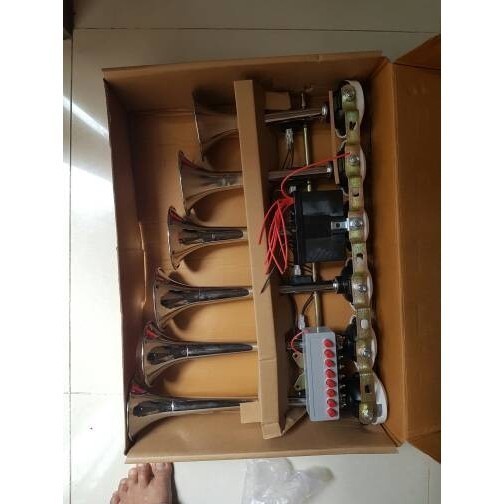 klakson telolet 6 corong keluaran cicada paket isi 5