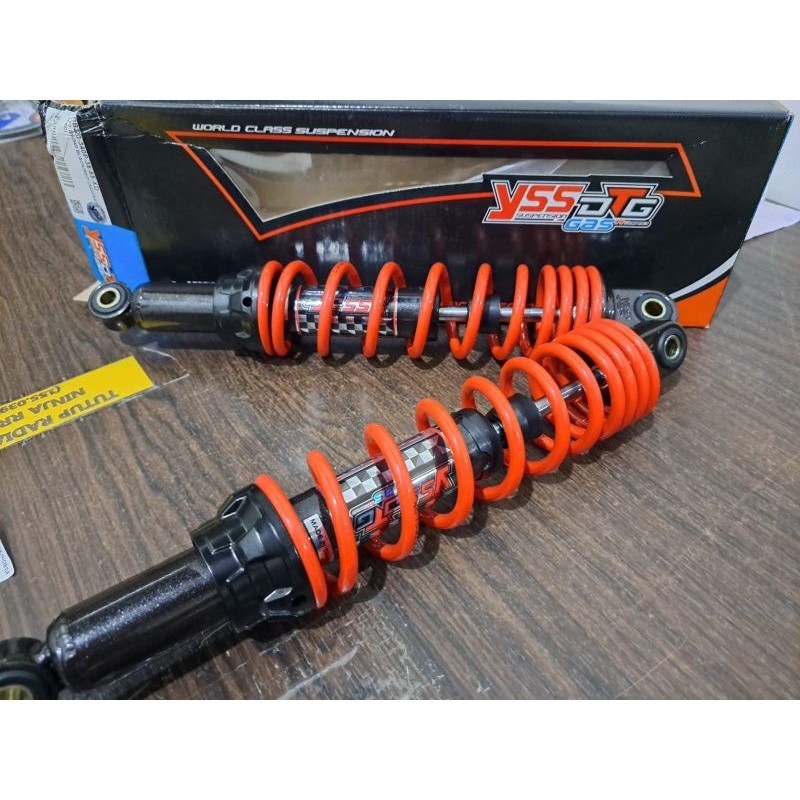 PROMO SHOCK BELAKANG 340MM SHOKBEKER YSS DTG 340 SUPRA X 125 RX KING SMASH SHOGUN125 ORIGINAL YSS RA
