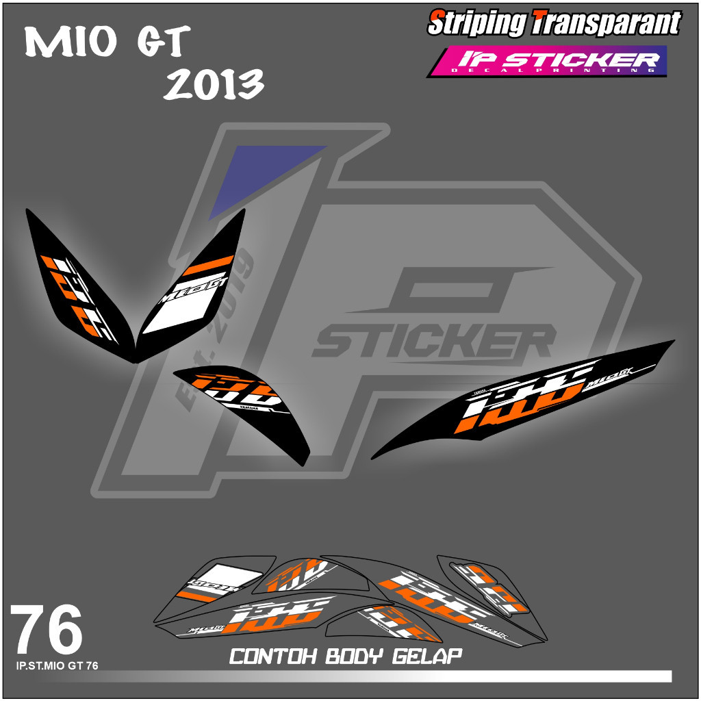 

MIO GT 2013 (COD) STIKER STRIPING MOTOR YAMAHA MIO GT - STIKER LIST GRAFIK SIMPLE WARNA VARIASI DESAIN RACING HOLOGRAM DAN TRANSPARAN BISA COD IP. KODE 76 motorcicle