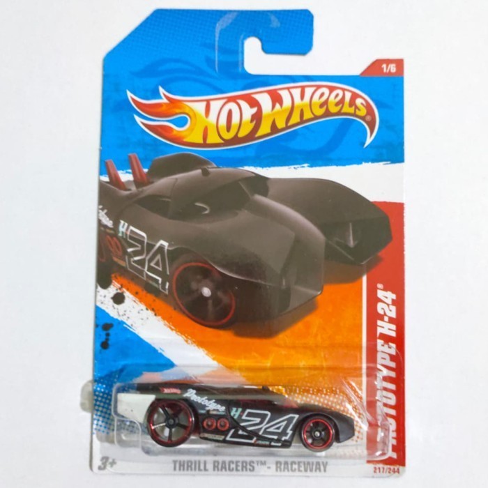 HW Hot Wheels Prototype H 24 H-24 hitam -DD24