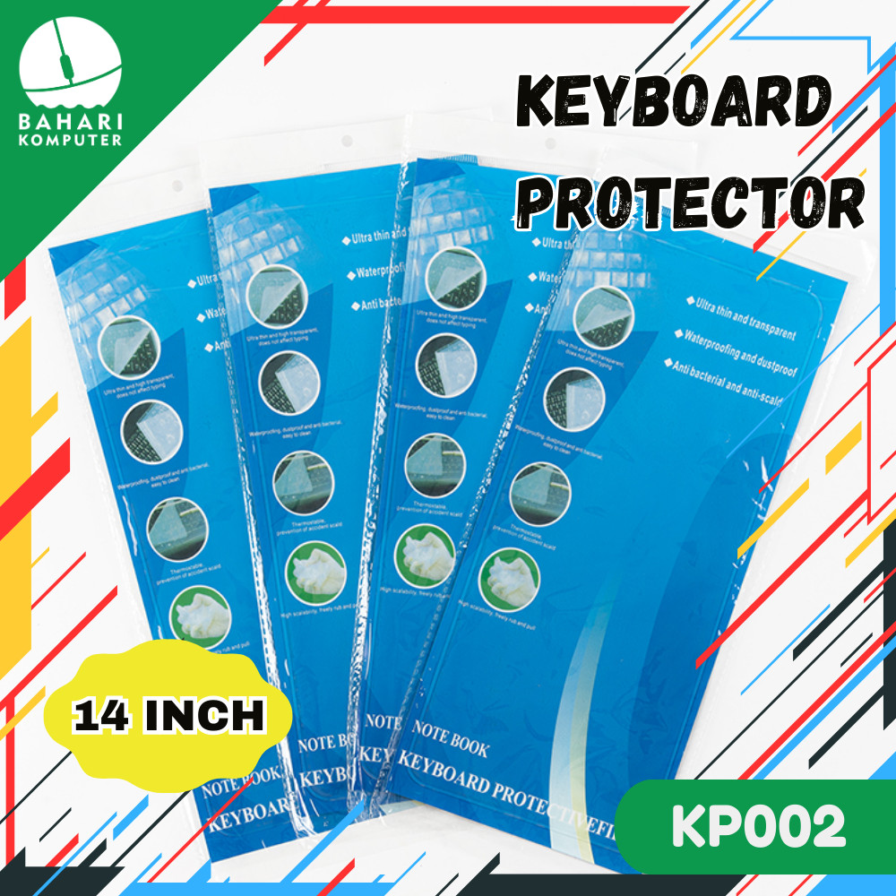 Keyboard Protector 14 inch Pelindung keyboard Laptop