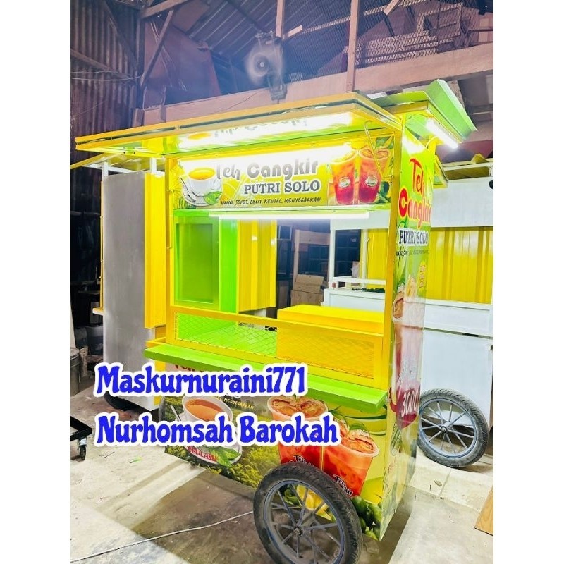 gerobak es teh solo , gerobak es teh poci