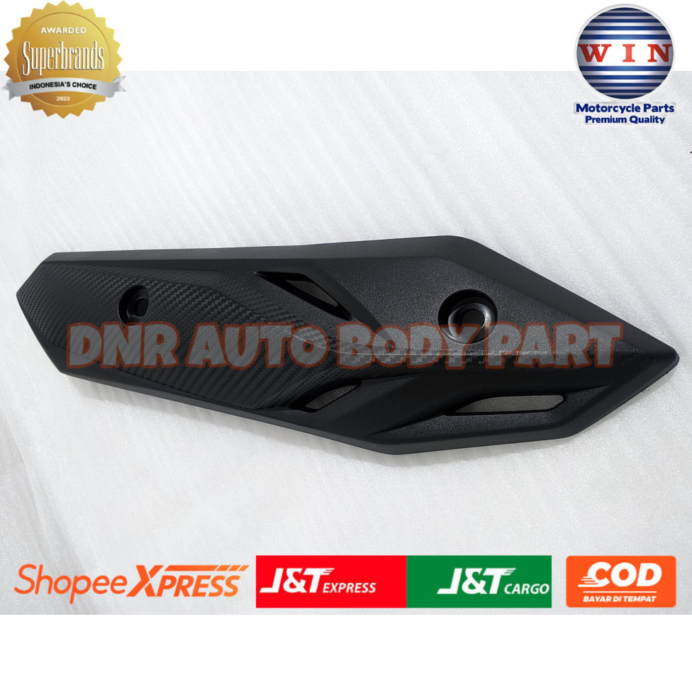 Tutup Knalpot Beat LED CBS ISS 2020 - 2022