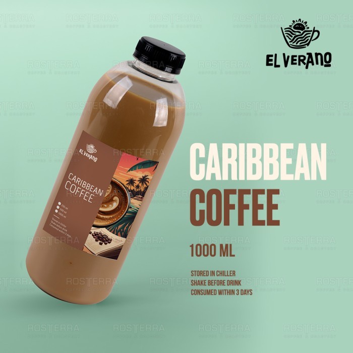 

El Verano Caribbean Coffee Botol 1 liter RTD Ready To Drink