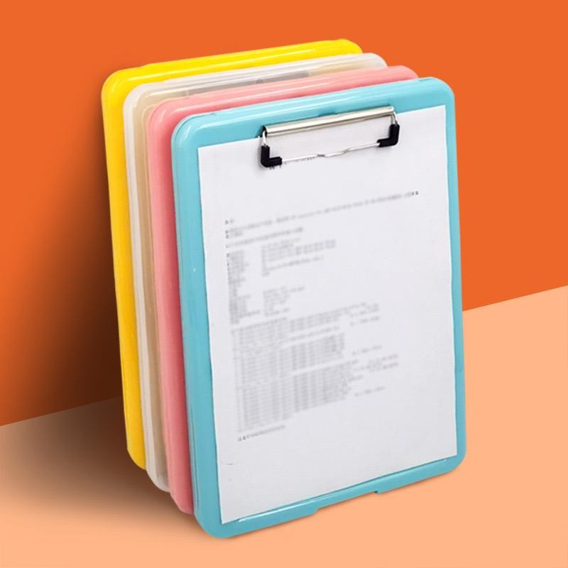 

GSB _ GPANJ03 Panpan ujian / Clipboard + Storage Alas Papan Ujian / Papan Jalan 2in1