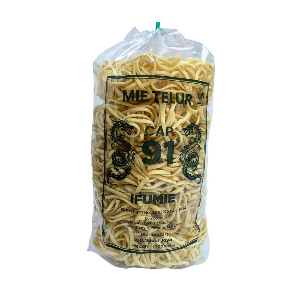 Ifu Mie Medan Kering Isi 5, Ifumie Mie Telur zuya Mart