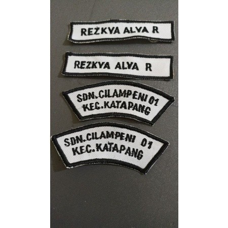 

Bordir bet nama seragam sekolah Terbaru bordir bordir