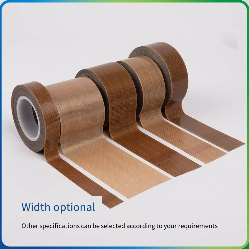 10m Teflon Tape Lakban Isolasi Teflon Heat Tape Teflon Anti Lengket/Kertas Teflon Mesin Press