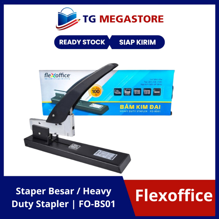 

Stapler Besar / Heavy Duty Stapler Flexoffice - FO-BS01