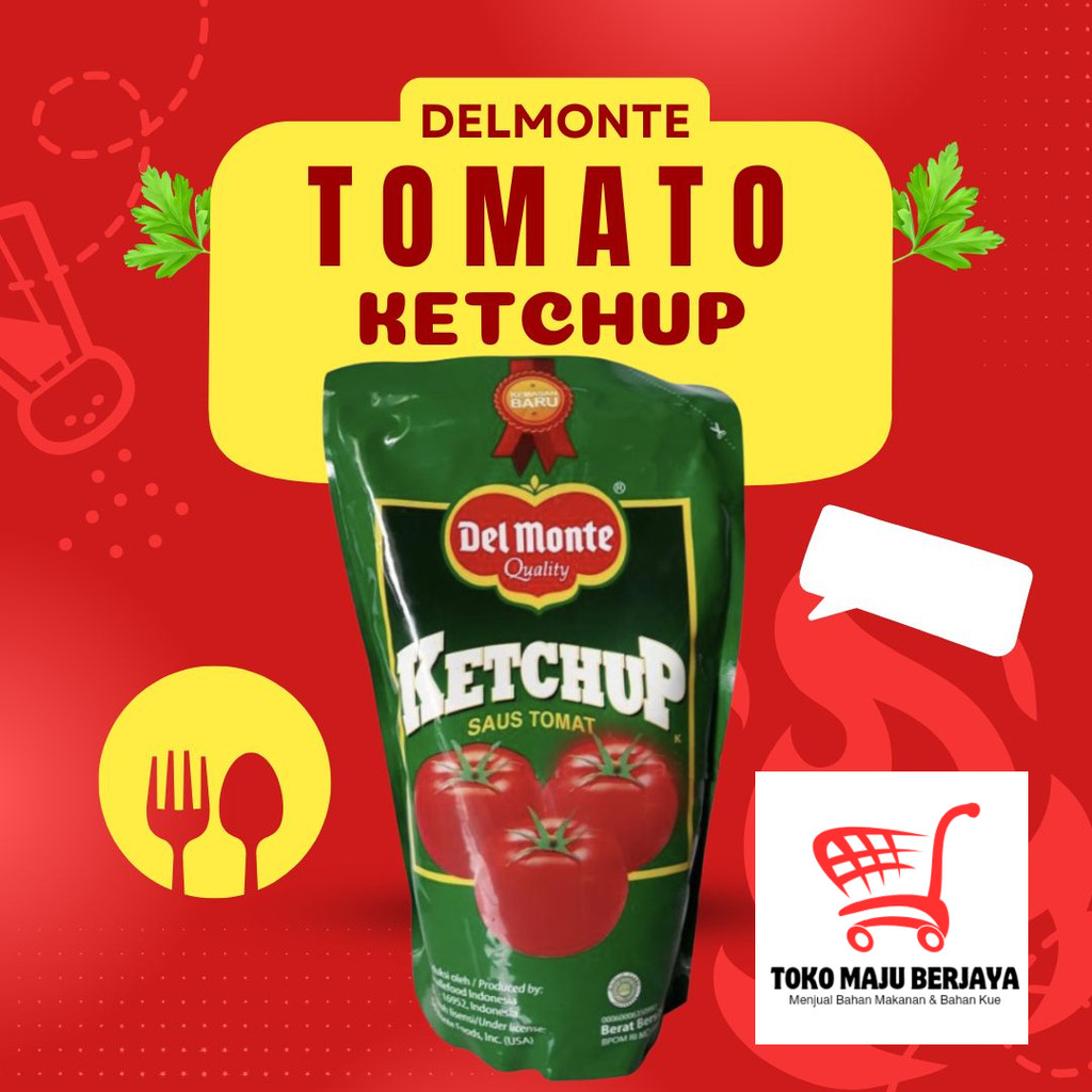 

Del Monte Saos Tomat Ketchup 1kg