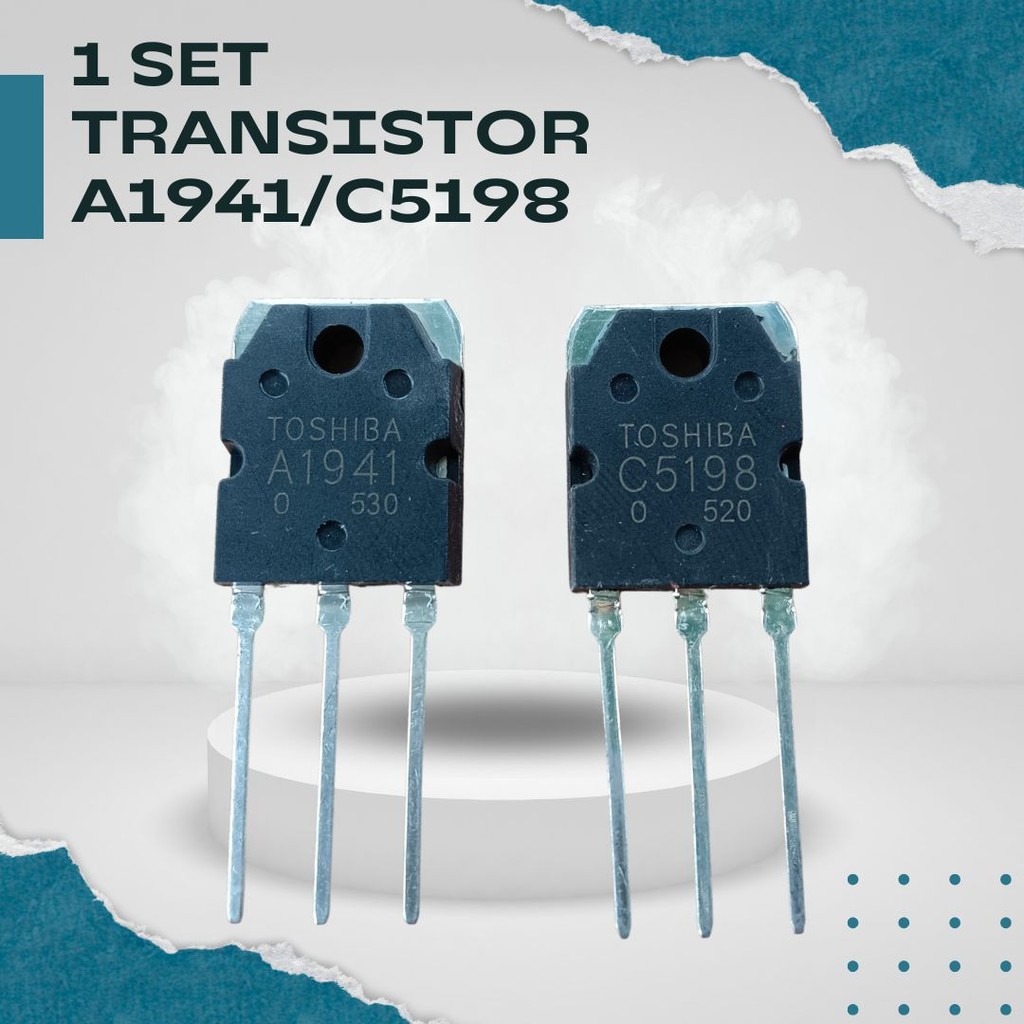 Transistor Toshiba A1941 & C5198
