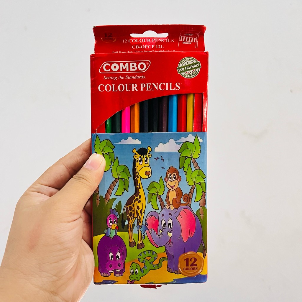 

Pensil Warna / Colour Pencil Long 12 Colour Combo
