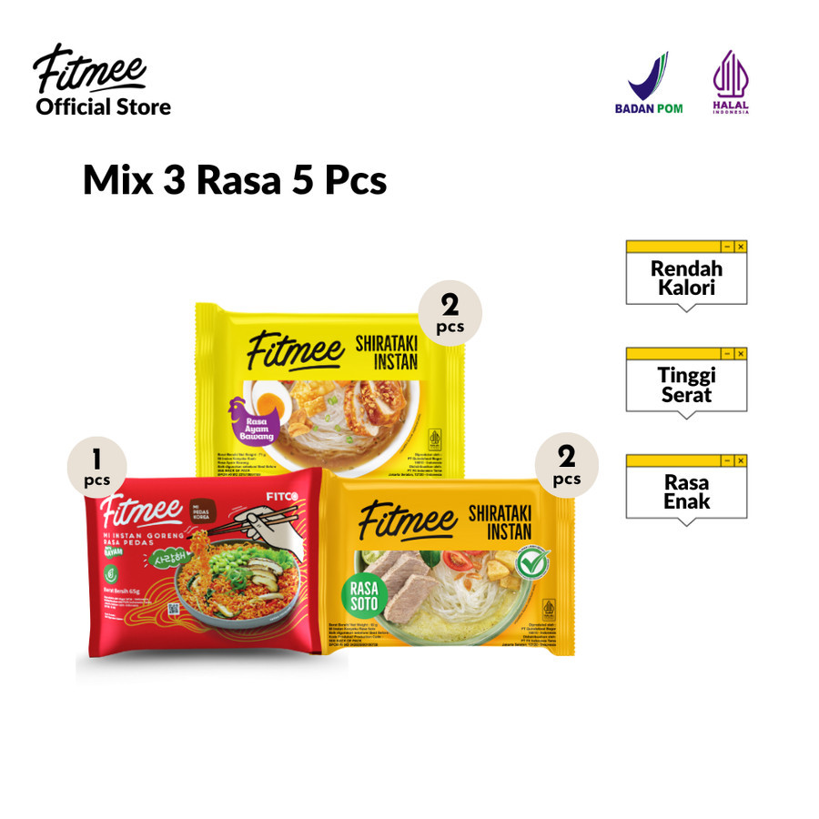 

Fitmee Mix 3 rasa 5 Pcs - A