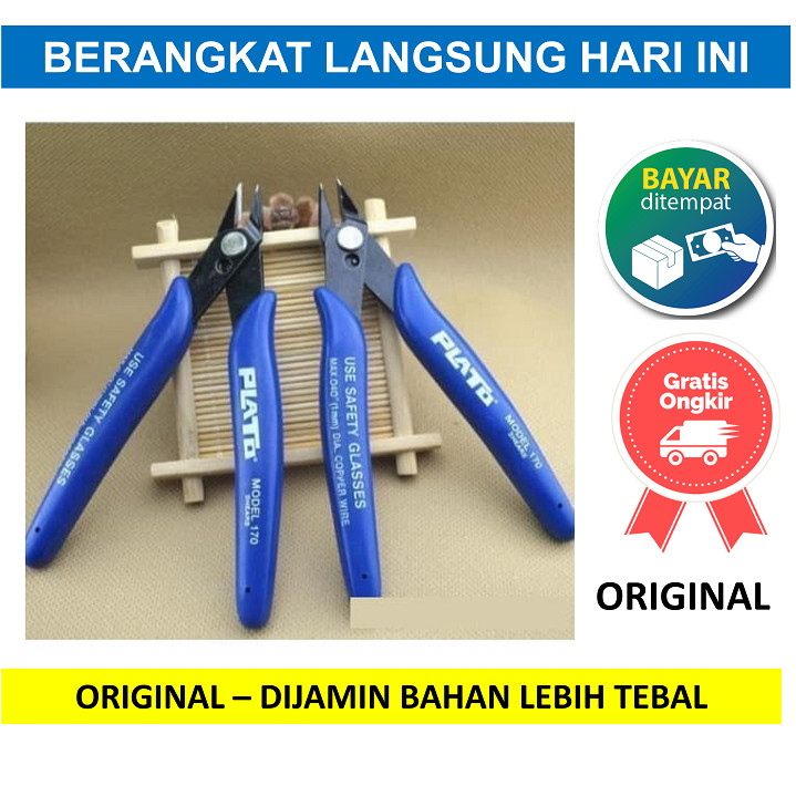 TANG POTONG KAWAT - TANG PLATO PEMOTONG KAWAT - PLATO TANG POTONG - BC