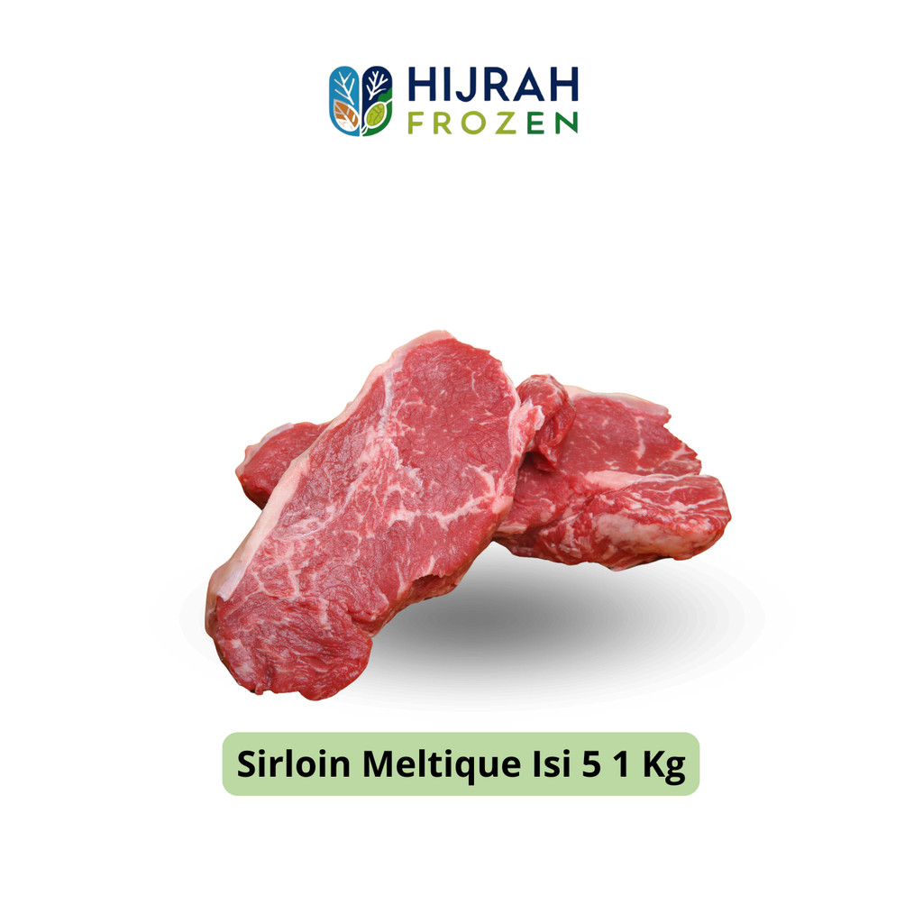 

HIJRAH FROZEN Sirloin Meltique Isi 5 1 Kg
