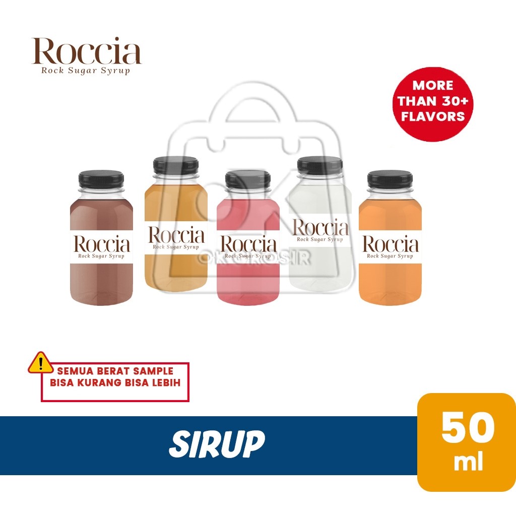 

Sirup Roccia Sample 50ml Rock Sugar Syrup Premium (1 pcs)