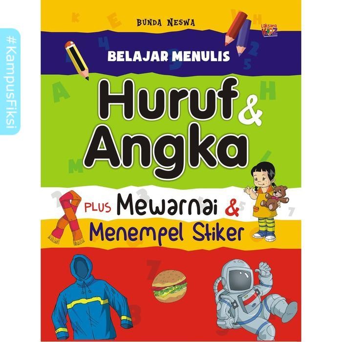 

KampusFiksi - Buku Belajar Menulis Huruf dan Angka - Laksana