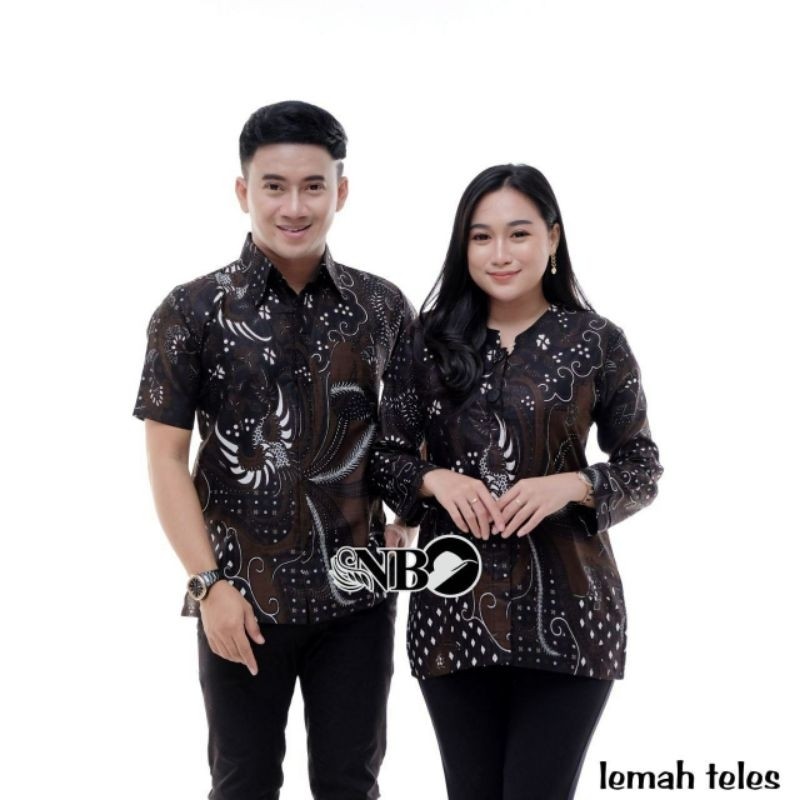 PROMO RAMADAN Baju Couple Batik Sarimbit Pasangan Seragam Kondangan Kapel Kekinian