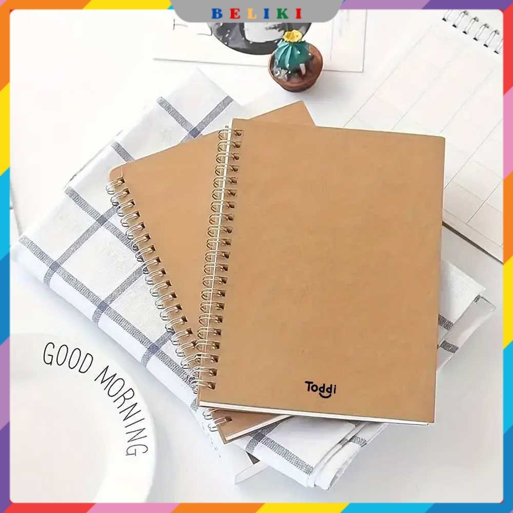 

Toddi Buku Jurnal Softcover Notebook Diary 68GSM 100 Halaman - TD5