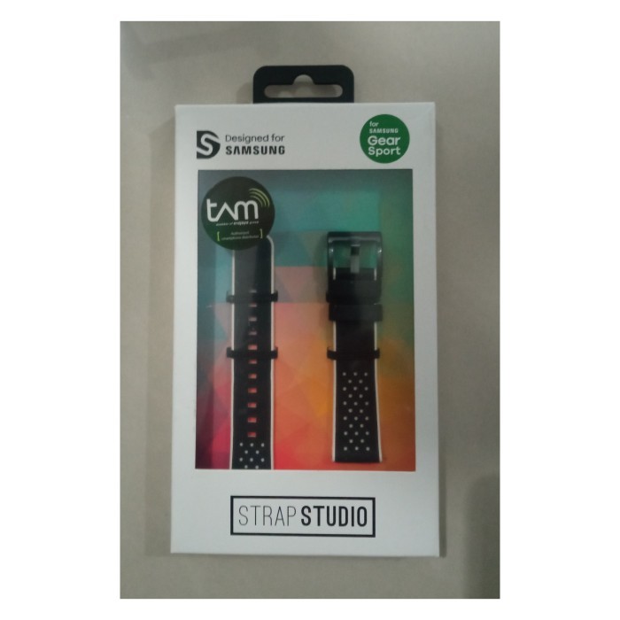 [[govava_id]] Strap for Samsung Watch Gear S4/Sport 20mm Original Made in Korea! - Hitam Kulit