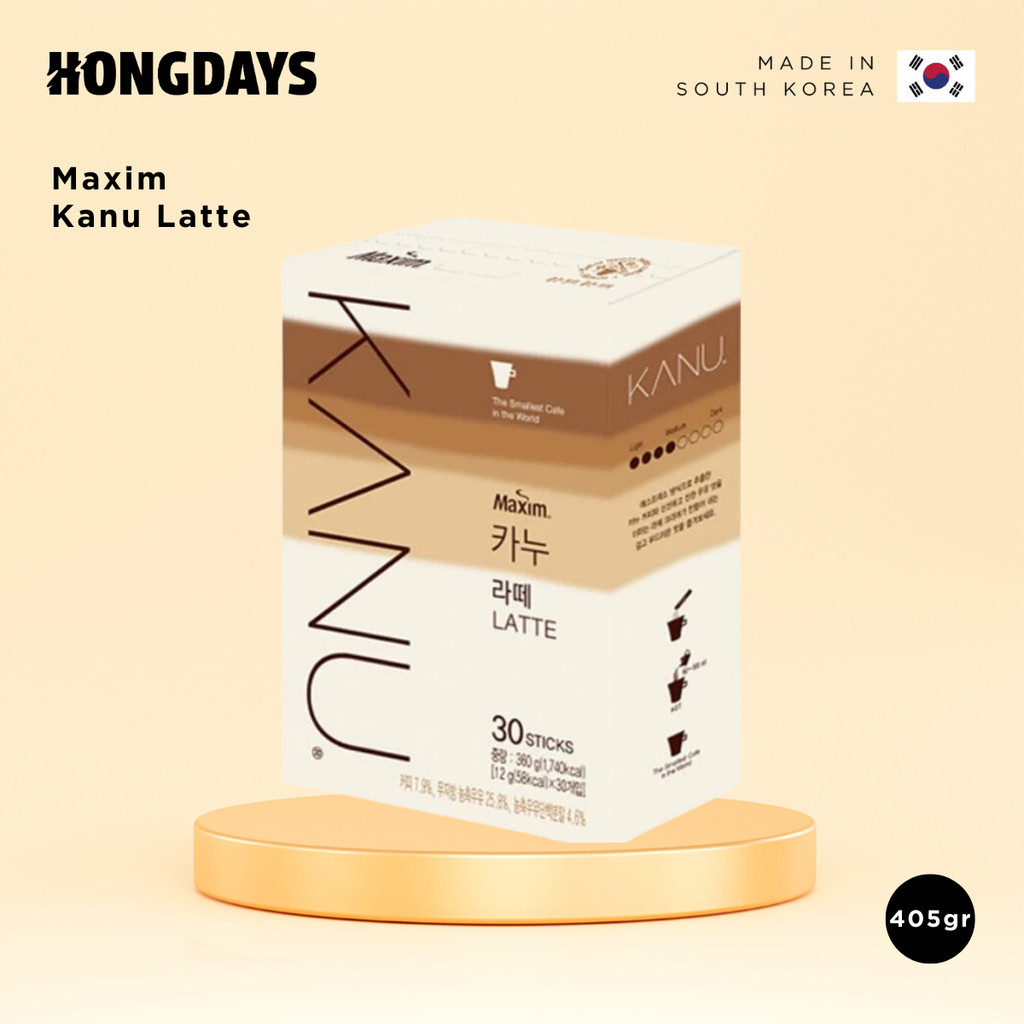 

Maxim Kanu Latte Coffee Mix In Package 405g - HONGDAYS