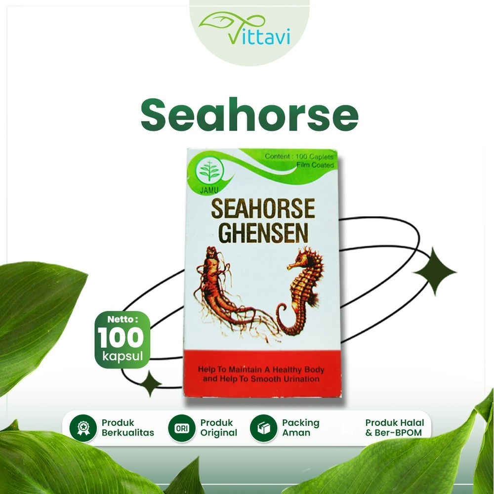 Seahorse Ghensen- Sehat Ginjal Mengobati Batu Ginjal & Melancarkan Kencing