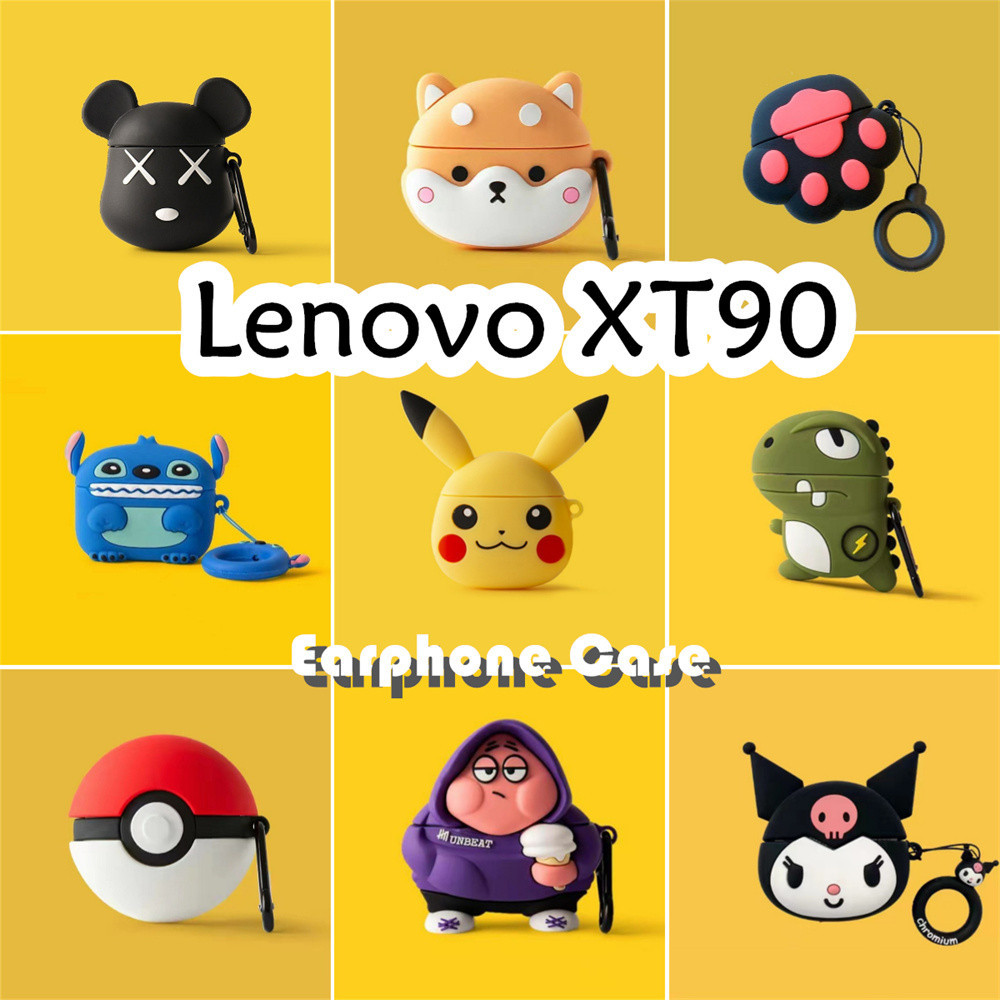 3Cideas Untuk Lenovo XT90 Case Trendi Kartun Naga Petir Soft Silicone Kasus Telpon telinga Earphone 