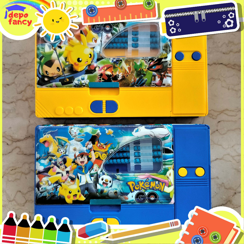 

[PROMO DISKON 50%] BUY ONE GET ONE !! Kotak Pensil Magnet Jumbo / Tempat Pensil / Pencil Case / Pencil Box / Tepak Pensil [PALING MURAH BISA COD]