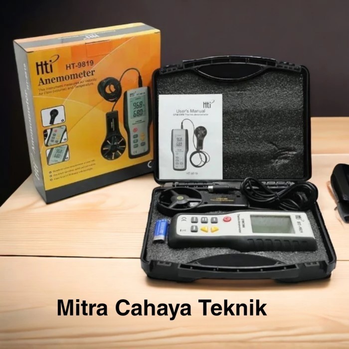 HT-9819 Detachable Anemometer with CFM/CMM function