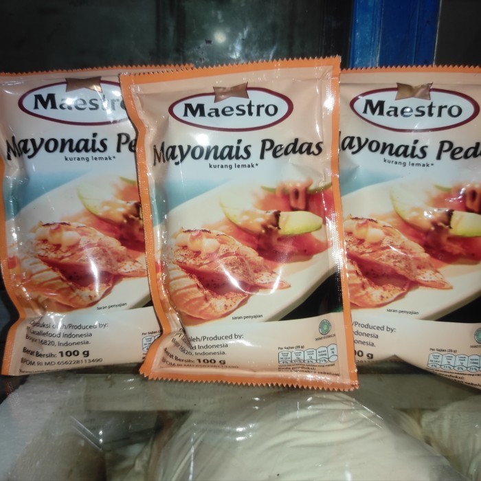 

Maestro Mayo Pedas 100gr Sachet