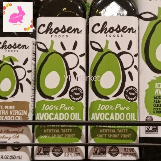 

promo Chosen Minyak avocado oil100% neutral taste cooking oil 500ml