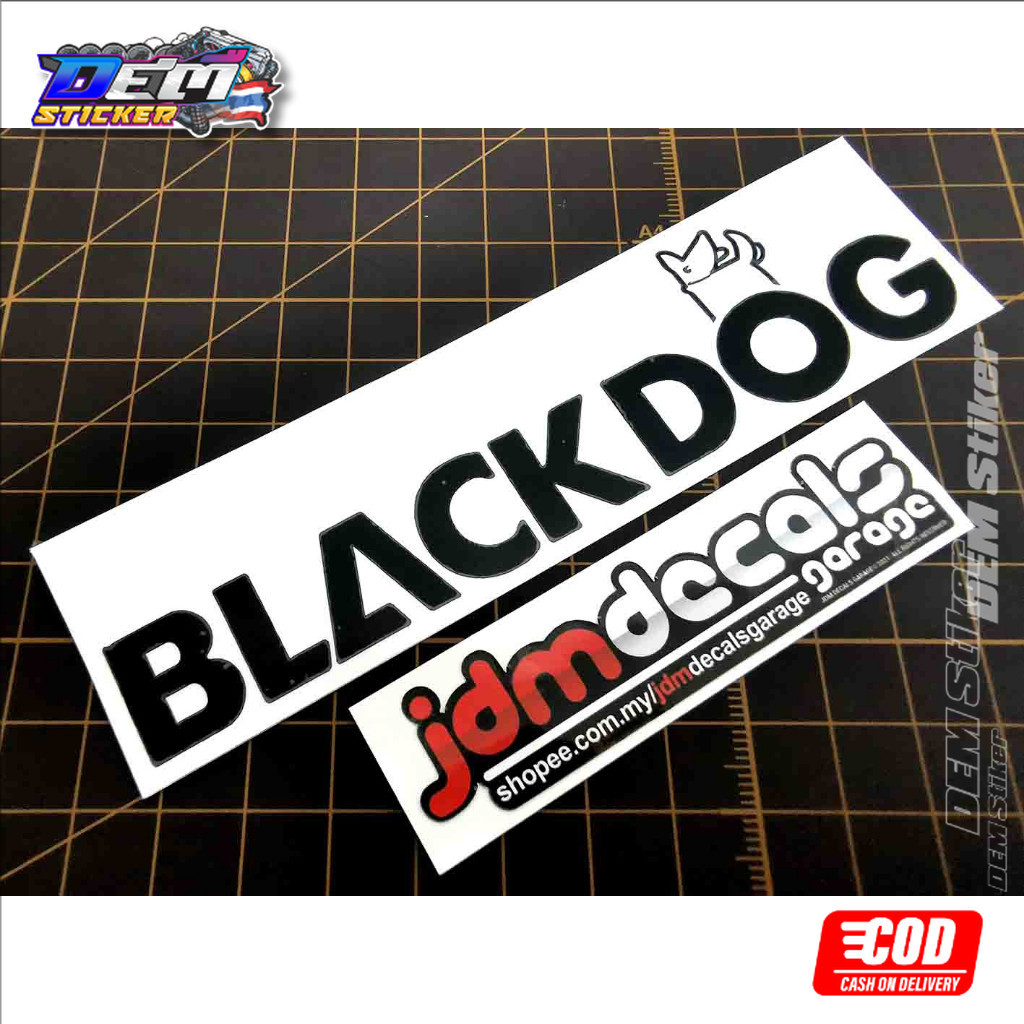 

Stiker Tulisan Blackdog Camping Vinyl Sticker