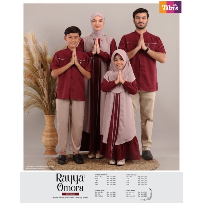 NIBRAS RAYYA SERIES OMARA /RAYYA SERIES OMARA /NIBRAS OMARA /SARIMBIT NIBRAS TERBARU 2024 /COD