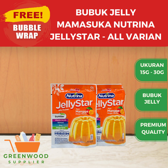

[Aneka Rasa] Bubuk Jelly Mamasuka Nutrina Jellystar