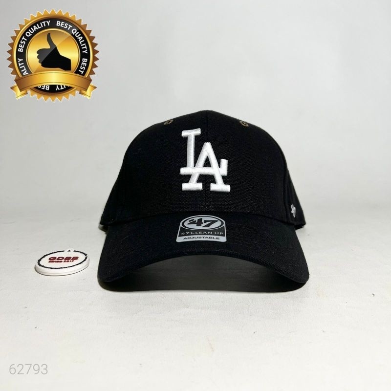 Topi Snapback Los Angeles LA Carhatt 47 Clean Up Black Cap A5