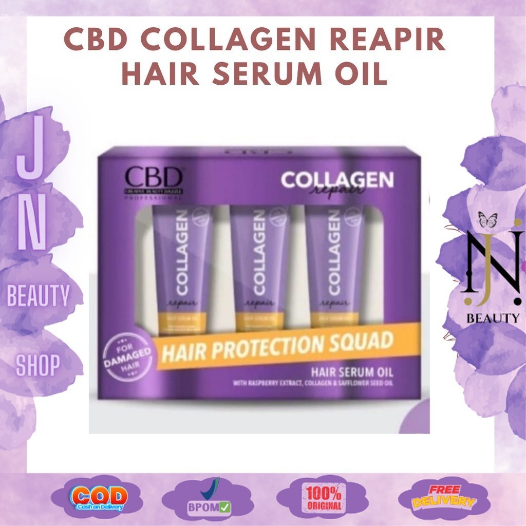 CBD COLLAGEN REAPIR HAIR SERUM OIL