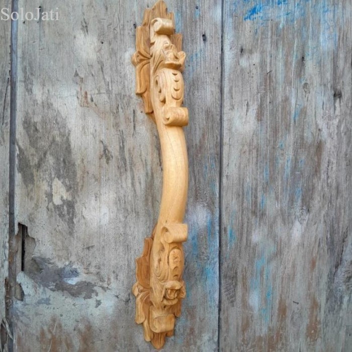 

HANDLE PINTU KAYU JATI UKIR/GAGANG PINTU(TARIKAN PINTU CLASIK) murah - 1pcs, 47cm murah
