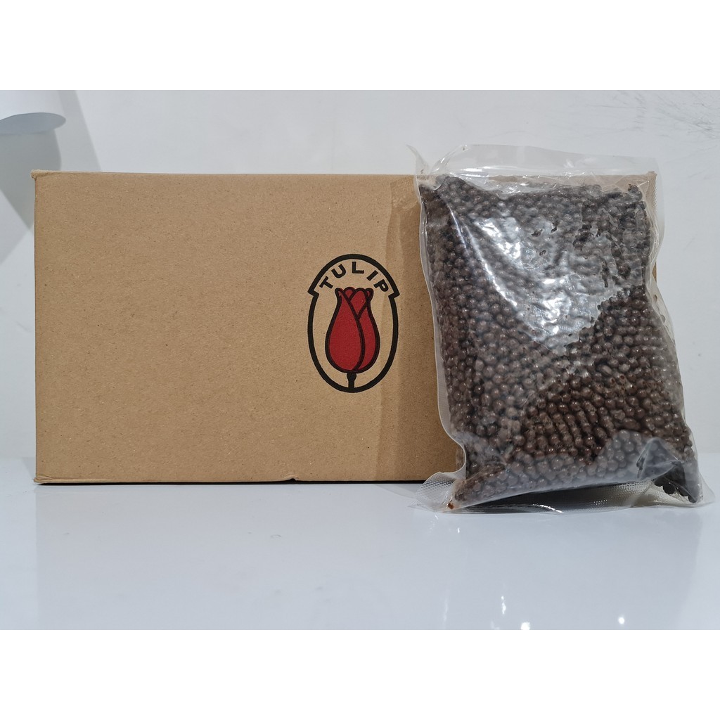 

Coklat Cokelat Chocolate Choco Crispy Pearl Ball Tulip 100Gram (Pack)
