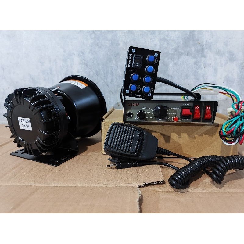 Paket Sirine modul + toa inject whelen hhs