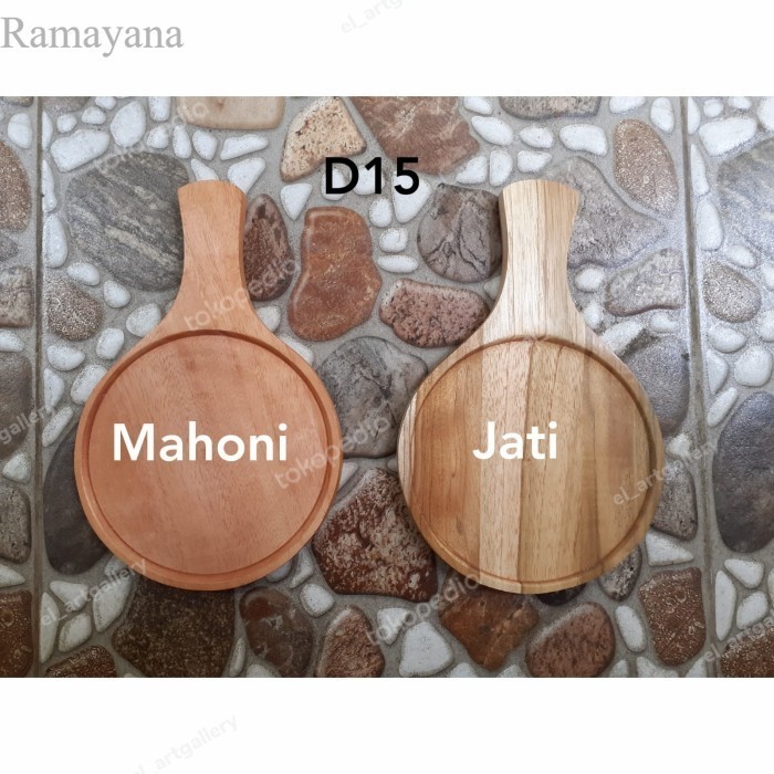 

Talenan Kayu Pizza/ Tatakan Pizza / Tatakan Penyajian Pizza Coakan d15 - Coakan Mhni d15 Murah