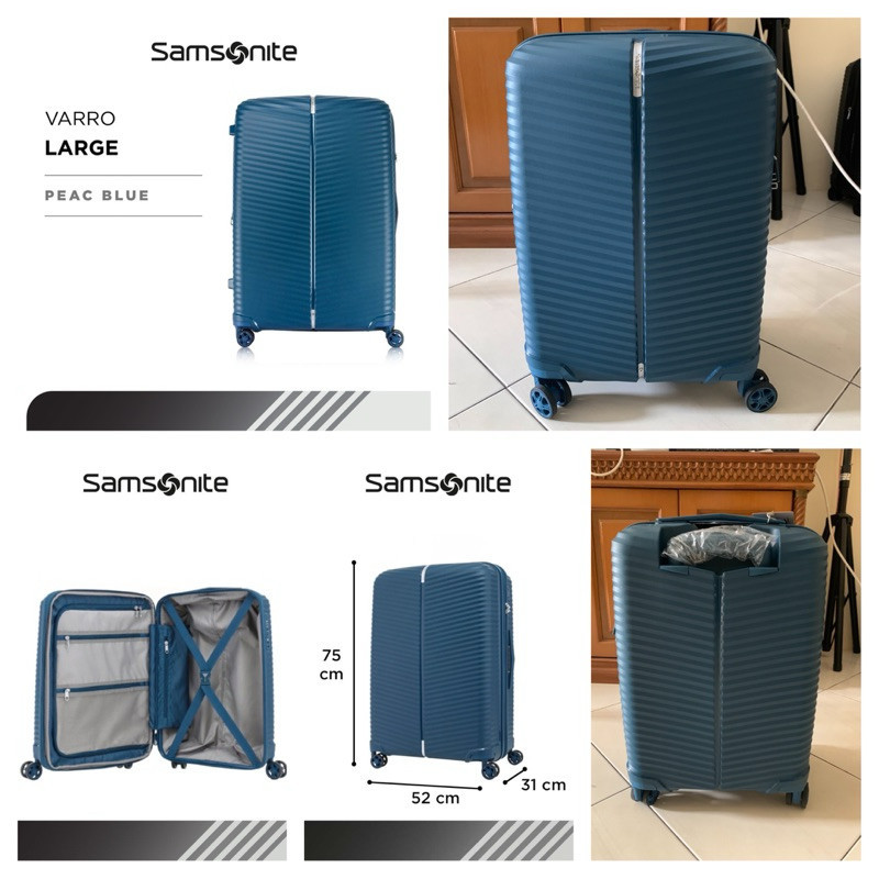 promo Samsonite Varro Koper HardcaseLarge/ 28inch EXP TSA