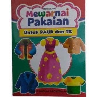 

Chris - 1 PC BUKU MEWARNAI GAMBAR PAKAIAN UNTUK PAUD DAN TK BOEDIONO