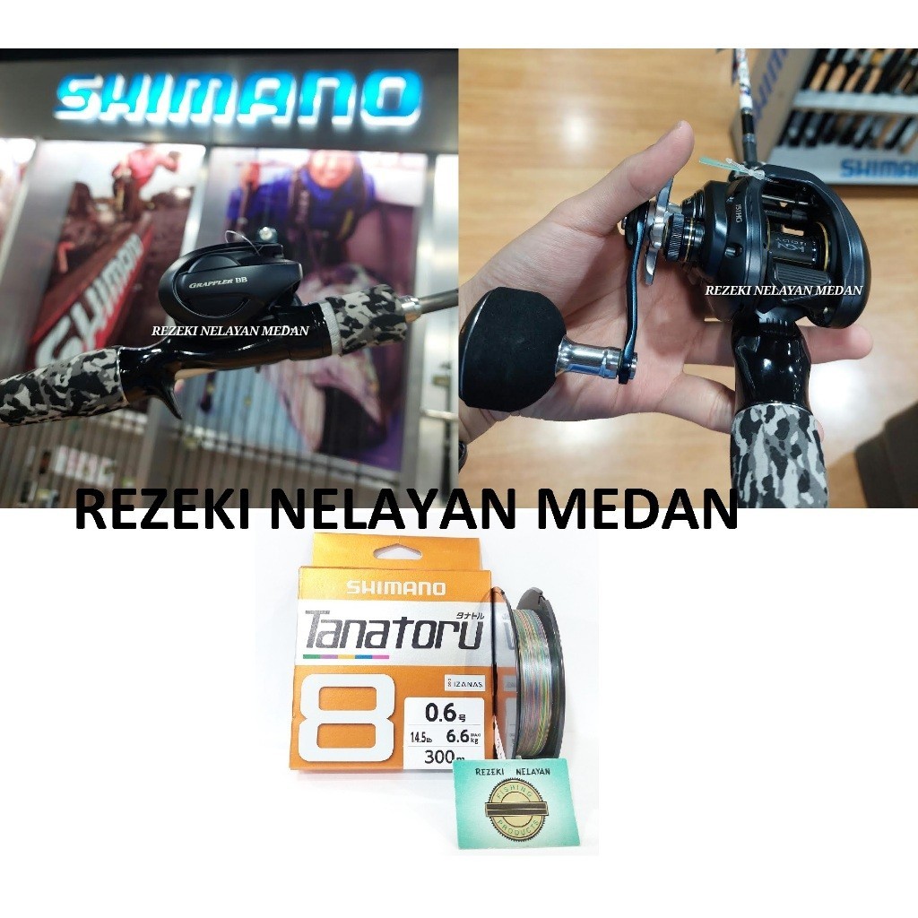 Set Pancing Light Jigging SHIMANO | Grappler | Exage Metal Game | Tanatoru